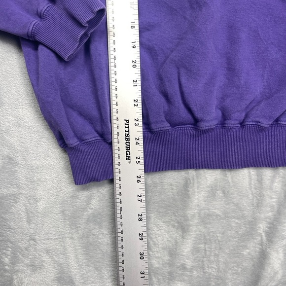 Vtg University of North Alabama Alumni Sweatshirt Mens Large Purple Long Sleeve - Picture 3 of 6